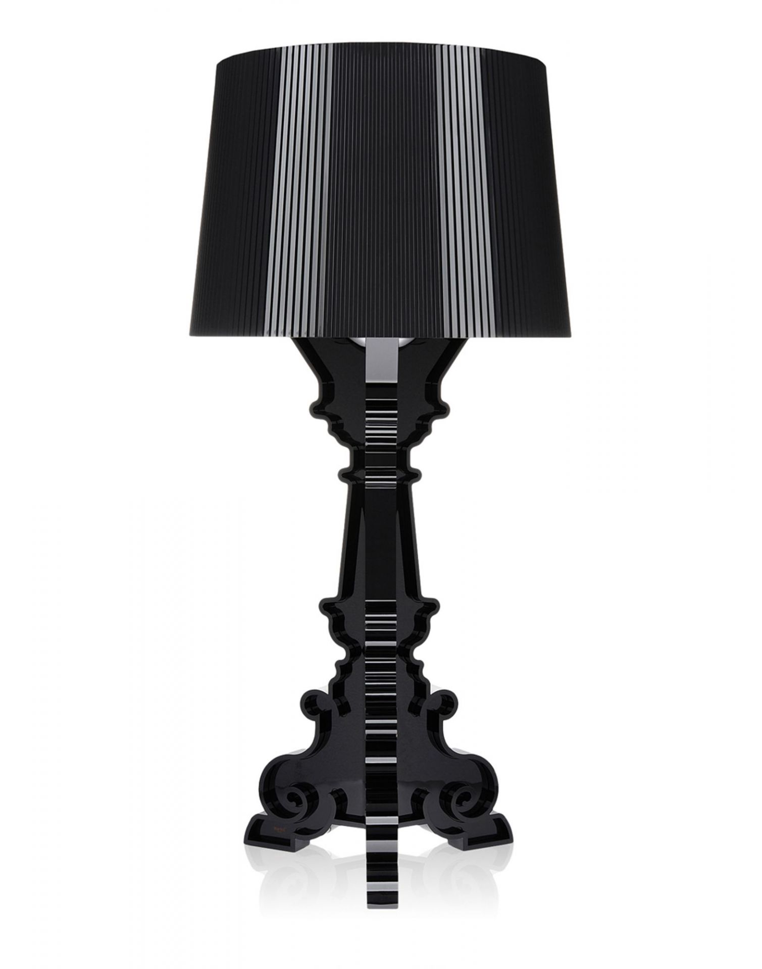 Bourgie Tischleuchte schwarz Kartell